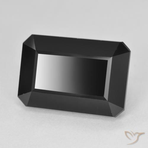 Turmalina Schorl Natural 14.52ct, Corte Octógono / Esmeralda, Opaco
