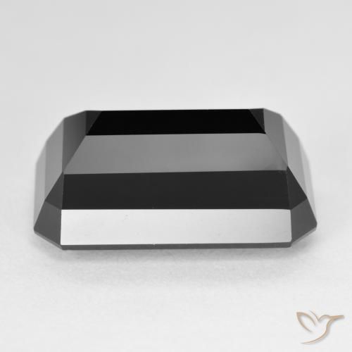 Turmalina Schorl Natural 16.28ct, Corte Octógono / Esmeralda, Opaco