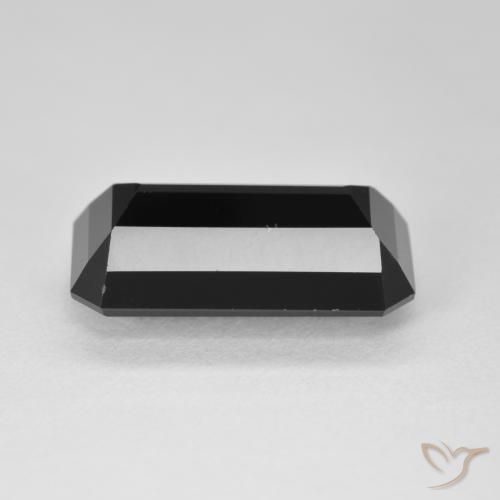 Turmalina Schorl Natural 9.05ct, Corte Octógono / Esmeralda, Opaco