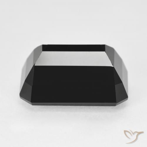 Turmalina Schorl Natural 10.02ct, Corte Octógono / Esmeralda, Opaco