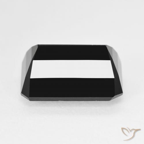 Turmalina Schorl Natural 10.29ct, Corte Octógono / Esmeralda, Opaco