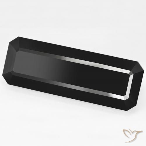 Turmalina Schorl Natural 60.38ct, Corte Octógono / Esmeralda, Opaco