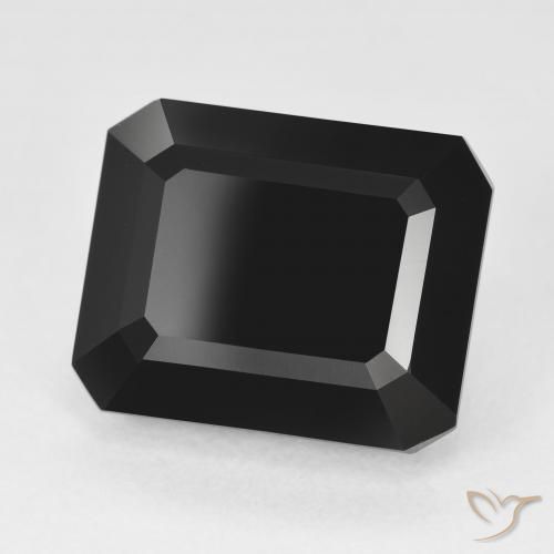 Turmalina Schorl Natural 11.71ct, Corte Octógono / Esmeralda, Opaco