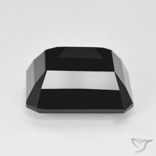 Turmalina Schorl Natural 11.71ct, Corte Octógono / Esmeralda, Opaco