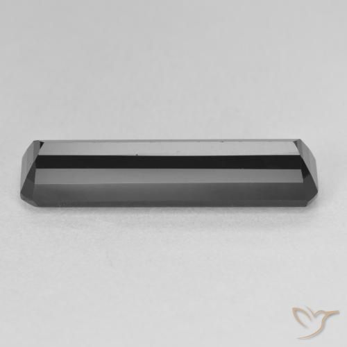 Turmalina Schorl Natural 6.90ct, Corte Octógono / Esmeralda, Opaco