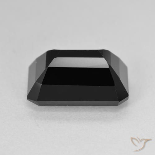 Turmalina Schorl Natural 6.77ct, Corte Octógono / Esmeralda, Opaco