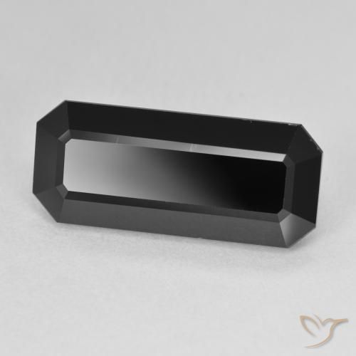 Turmalina Schorl Natural 9.40ct, Corte Octógono / Esmeralda, Opaco