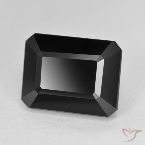 Turmalina Schorl Natural 11.28ct, Corte Octógono / Esmeralda, Opaco