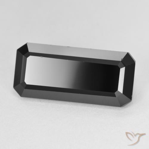 Turmalina Schorl Natural 10.29ct, Corte Octógono / Esmeralda, Opaco