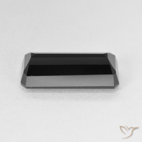 Turmalina Schorl Natural 5.25ct, Corte Octógono / Esmeralda, Opaco