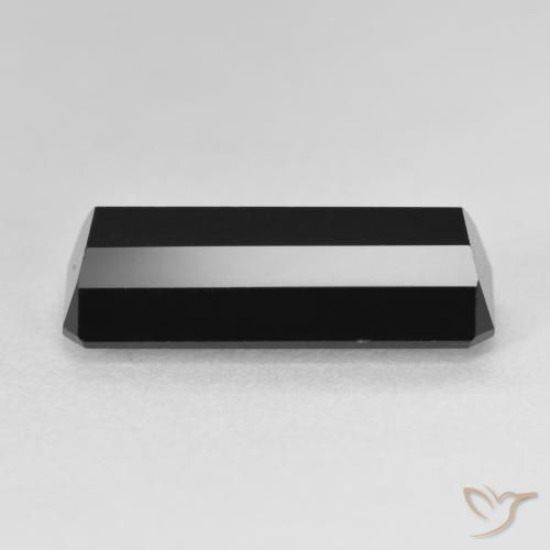 Turmalina Schorl Natural 6.18ct, Corte Octógono / Esmeralda, Opaco