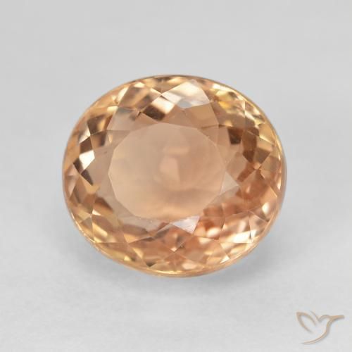 Turmalina Cidra de Laranja Natural 6.96ct, oval, VS