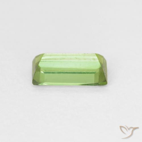 Turmalina Terra Verde Natural 0.60ct, baguete, VVS-VS