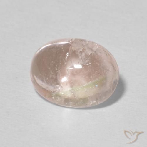 Turmalina Rosa bem claro Natural 1.96ct, oval, Transparente