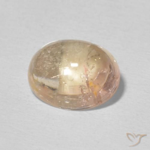 Turmalina Rosa salmão Natural 2.13ct, oval, Transparente