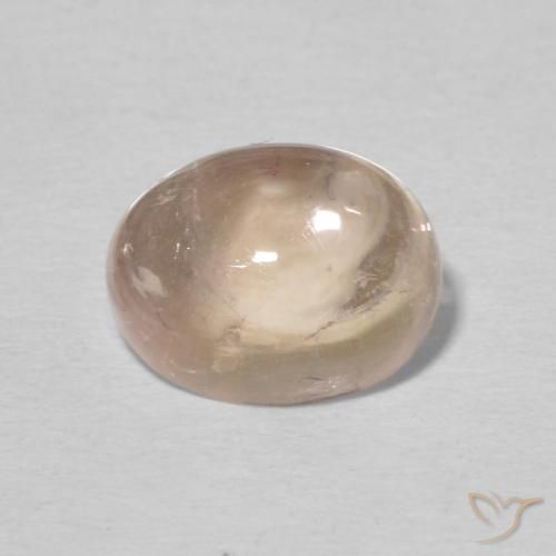 2.25ct Natural Medium Light-Pink Turmalina, oval, Transparente