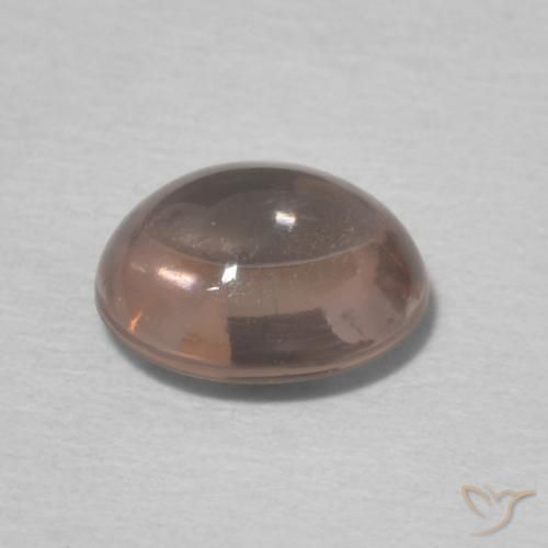 Turmalina Rosa Alaranjado Natural 0.88ct, oval, Transparente