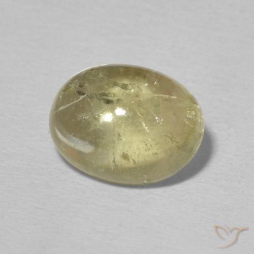 Turmalina Luz amarela Natural 2.29ct, oval, Transparente