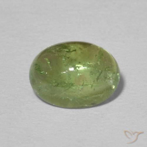 1.99ct Natural Terra Verde Turmalina, oval, Transparente