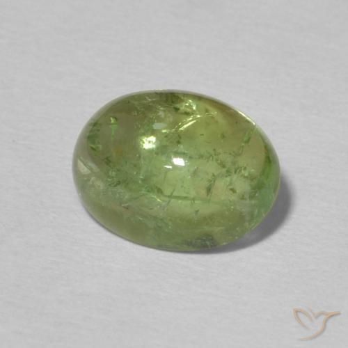 Turmalina Terra Verde Natural 1.99ct, oval, Transparente