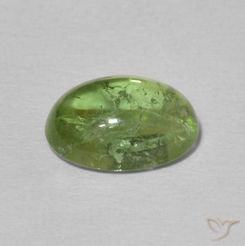 Turmalina Terra Verde Natural 1.99ct, oval, Transparente