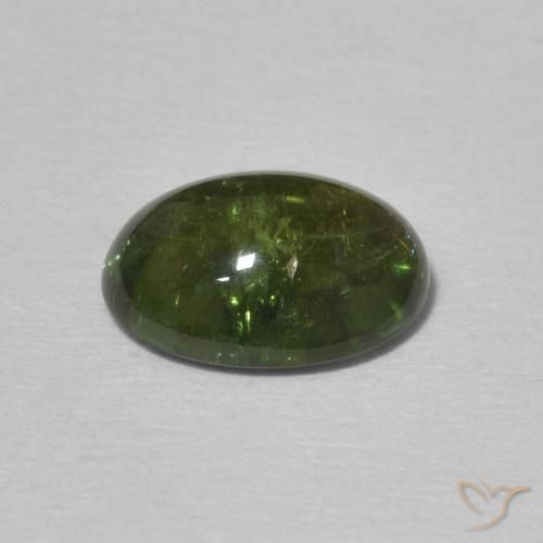 Turmalina Verde médio Natural 1.75ct, oval, Transparente
