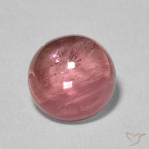 1.81ct Natural Rosa Intenso Turmalina, Redondo, Transparente, Photo A