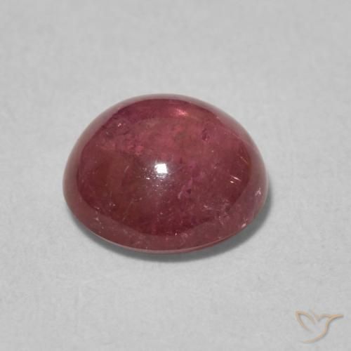 Turmalina Rosa Alaranjado Natural 1.46ct, Redondo, Transparente