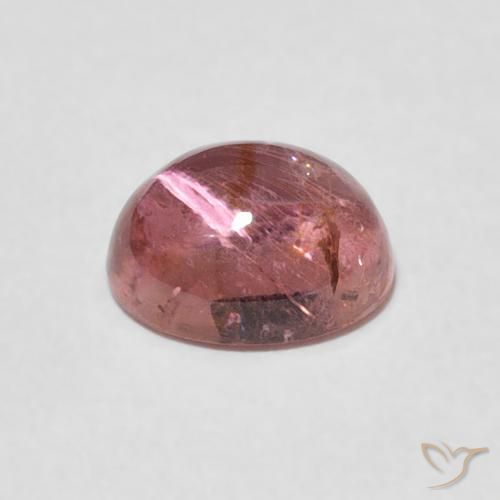 Turmalina Luz rosa Natural 1.18ct, oval, Transparente