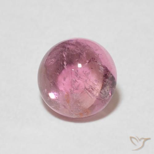 Turmalina Luz rosa Natural 0.99ct, Redondo, Transparente