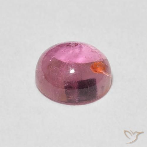 Turmalina Luz rosa Natural 0.99ct, Redondo, Transparente
