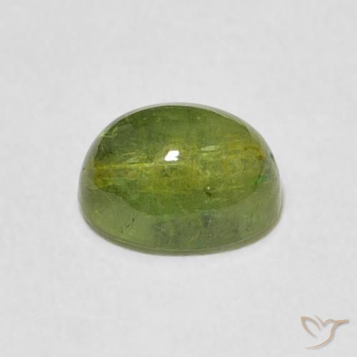 Turmalina Verde médio Natural 1.33ct, oval, Transparente