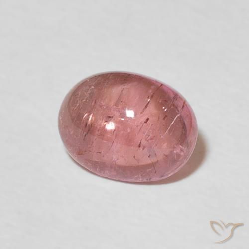 Turmalina rosa médio Natural 1.55ct, oval, Transparente