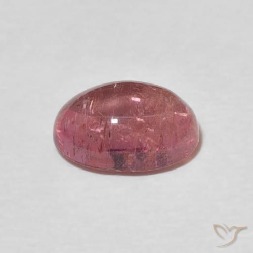 Turmalina rosa médio Natural 1.55ct, oval, Transparente