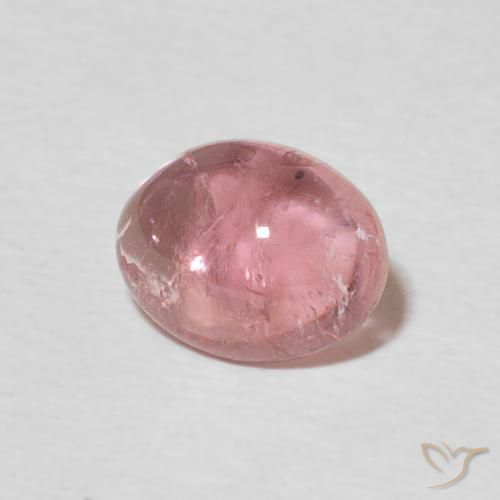Turmalina Rosa chiclete Natural 1.31ct, oval, Transparente