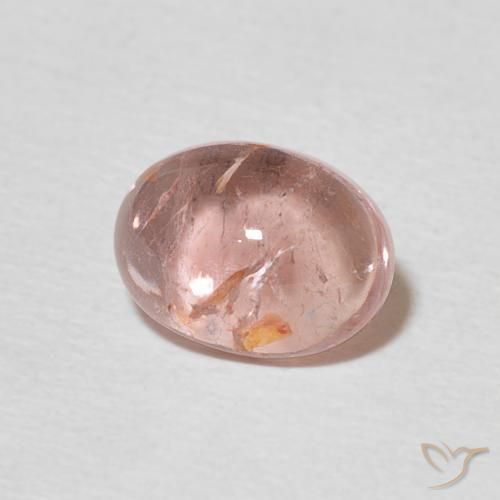 Turmalina Luz rosa Natural 1.40ct, oval, Transparente