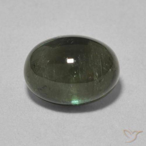 2.24ct Natural Verde floresta Turmalina, oval, Transparente