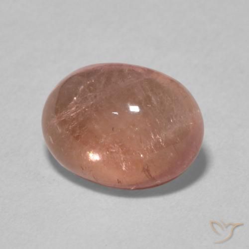 Turmalina Rosa salmão Natural 1.43ct, oval, Transparente