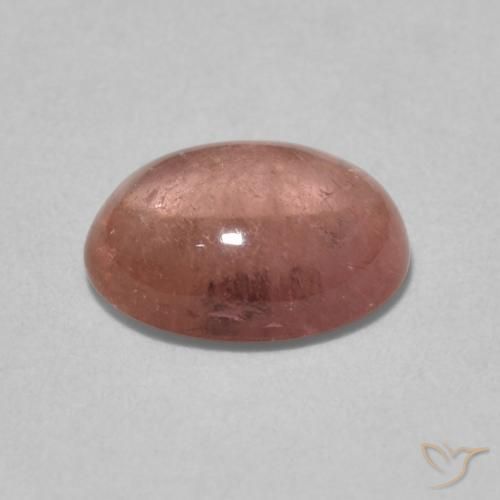 Turmalina Rosa salmão Natural 1.43ct, oval, Transparente