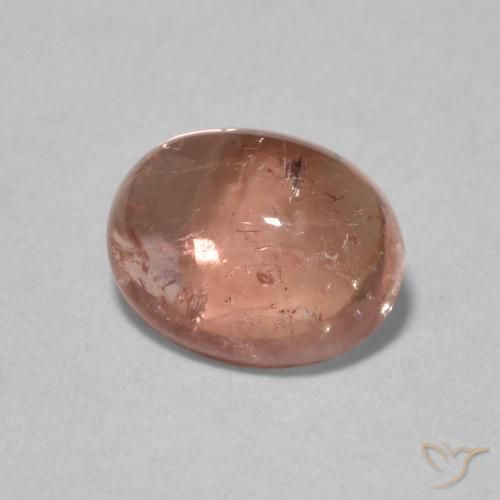 Turmalina rosa médio Natural 1.29ct, oval, Transparente