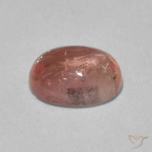 Turmalina rosa médio Natural 1.29ct, oval, Transparente