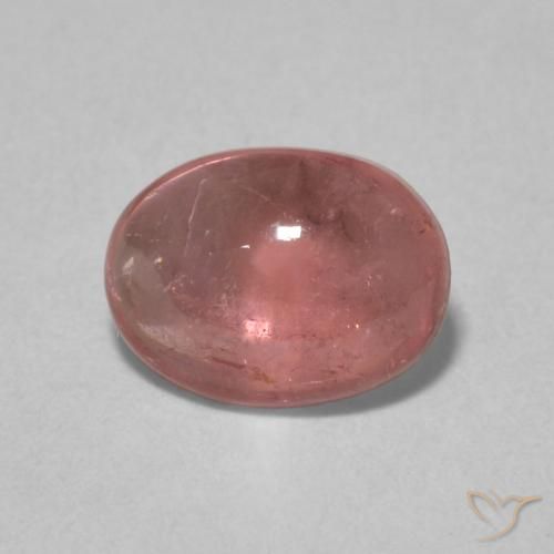 1.23ct Natural ponche de frutas vermelhas Turmalina, oval, Transparente