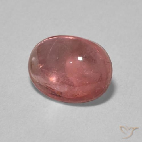 Turmalina ponche de frutas vermelhas Natural 1.23ct, oval, Transparente