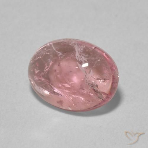 Turmalina Tom Rosa Chiclete Natural 1.12ct, oval, Transparente