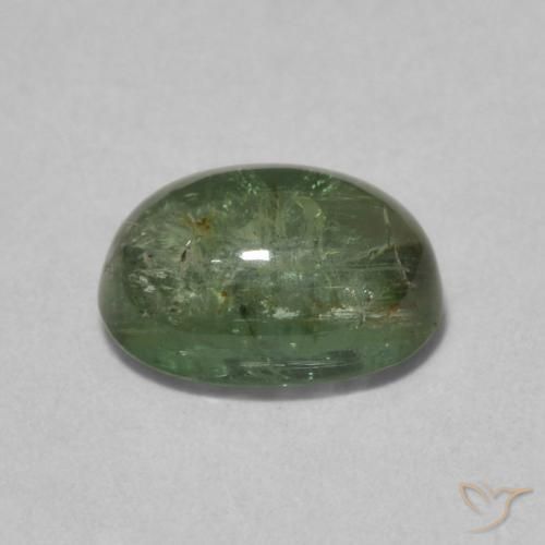 Turmalina Verde médio Natural 1.52ct, oval, Transparente