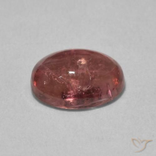 Turmalina Laranja Rosa Natural 1.21ct, oval, Transparente
