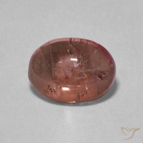 1.17ct Natural rosa médio Turmalina, oval, Transparente