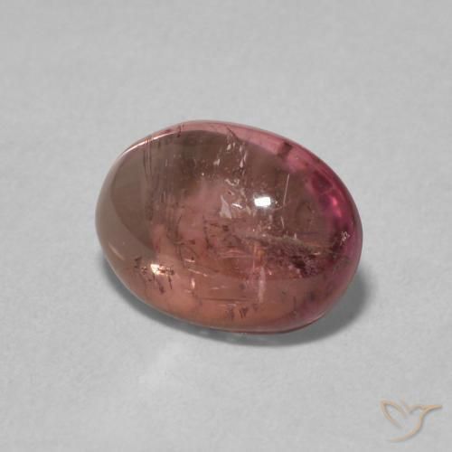 Turmalina rosa médio Natural 1.17ct, oval, Transparente