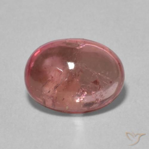 1.57ct Natural Rosa escuro Turmalina, oval, Transparente