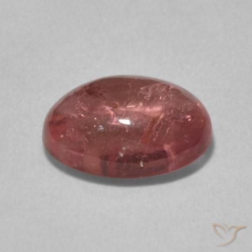 Turmalina Rosa escuro Natural 1.57ct, oval, Transparente